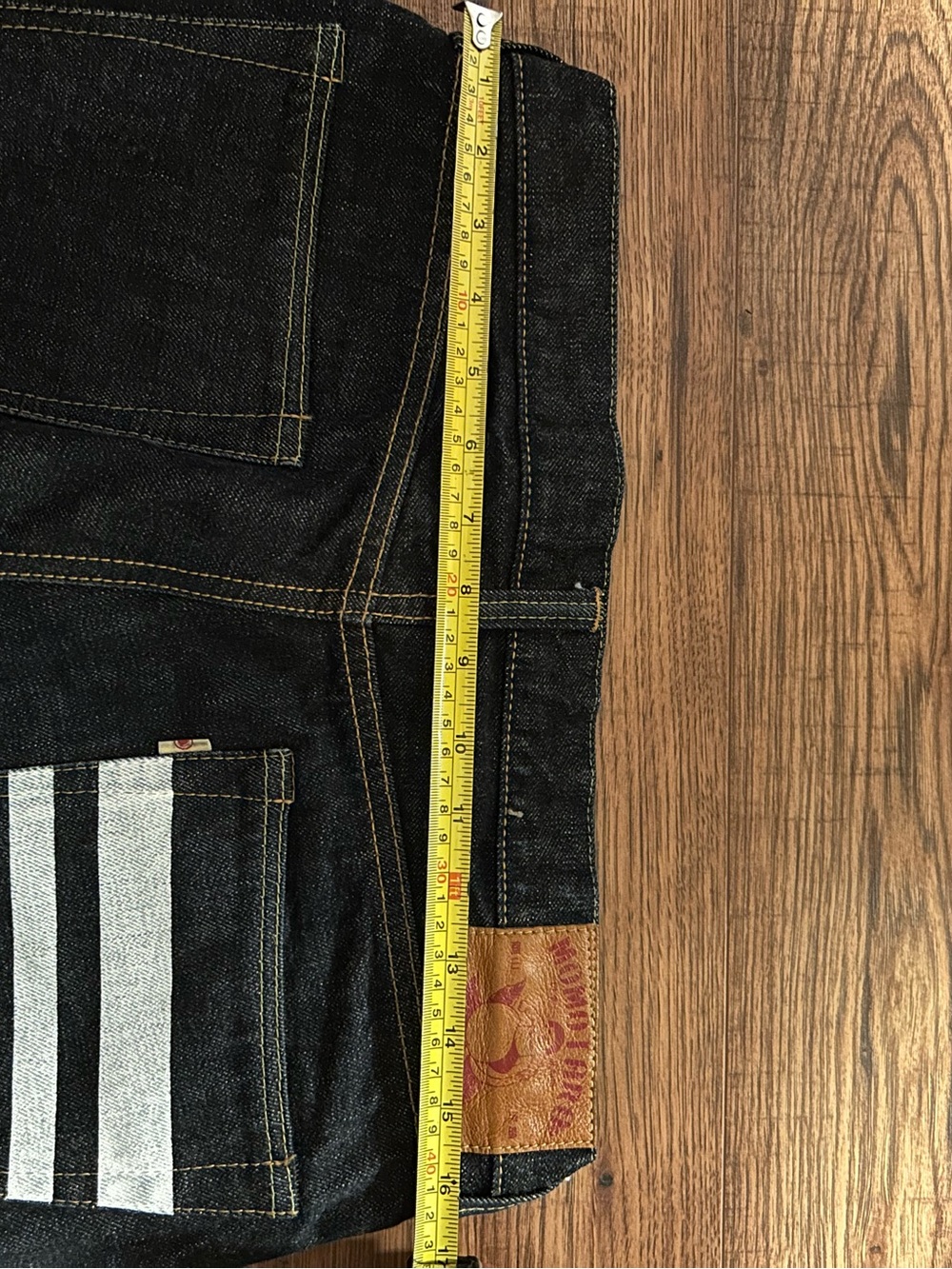 Momotaro Lot 0705SP Japanese Selvedge Raw Denim Indigo Straight Leg Jeans - Picture 15 of 15